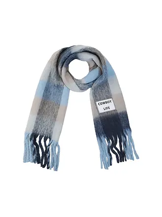 VERB TO DO | Schal | blau